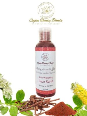 Red Sadalwood Skin Lightning Face Scrub